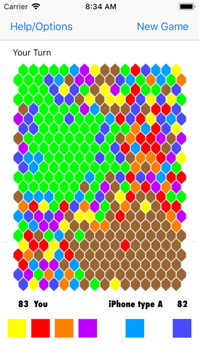 Emulate iPhone app HexFiller using MyAndroid