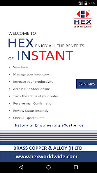 Run android online APK HEX INSTANT from MyAndroid or emulate HEX INSTANT using MyAndroid