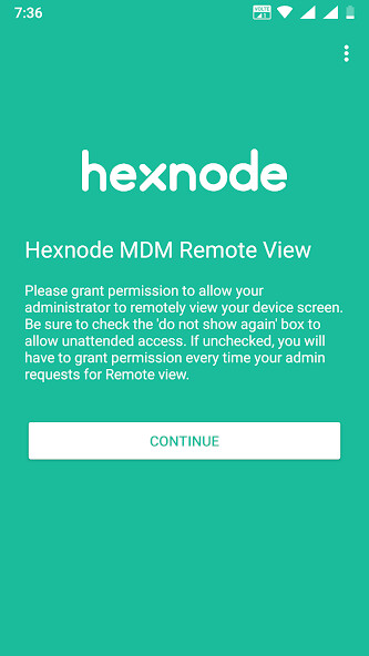 Run android online APK Hexnode MDM Remote View from MyAndroid or emulate Hexnode MDM Remote View using MyAndroid