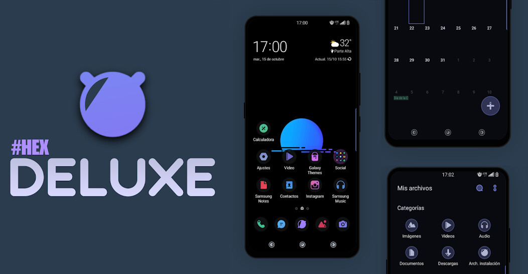 Run android online APK Hex Plugin - Deluxe Dark from MyAndroid or emulate Hex Plugin - Deluxe Dark using MyAndroid