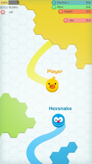 Emulate iPhone app Hexsnake io-Challenge friends using MyAndroid