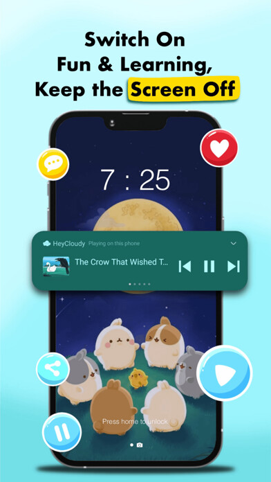 Emulate iPhone app HeyCloudy: Kids Learning App using MyAndroid Emulate iPhone app HeyCloudy: Kids Learning App using MyAndroid