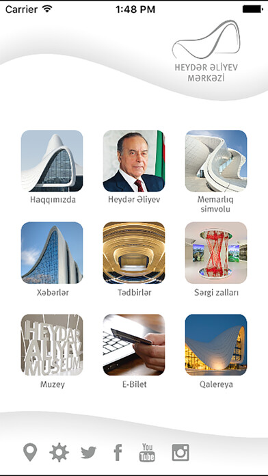 Emulate iPhone app Heydar Aliyev Center using MyAndroid Emulate iPhone app Heydar Aliyev Center using MyAndroid