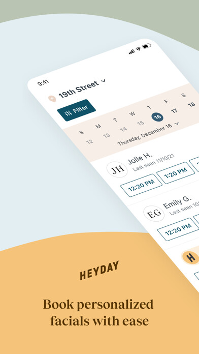 Emulate iPhone app Heyday Skincare using MyAndroid Emulate iPhone app Heyday Skincare using MyAndroid