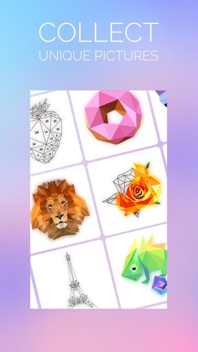 Emulate iPhone app Hey Poly － 3D Art Puzzle Games using MyAndroid