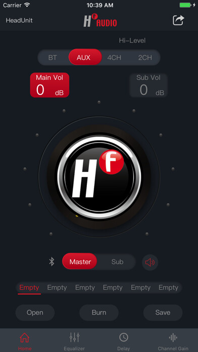 Emulate iPhone app HFaudio using MyAndroid