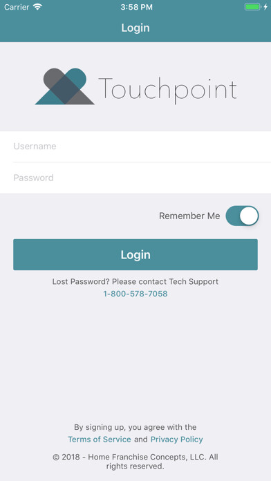 Emulate iPhone app HFC Touchpoint Connect using MyAndroid