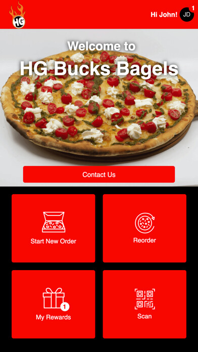 Emulate iPhone app HG Bucks Bagels using MyAndroid Emulate iPhone app HG Bucks Bagels using MyAndroid