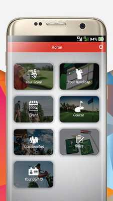 Emulate Android APK HGC Golf Tracker