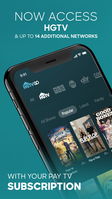 Emulate iPhone app HGTV GO - Stream Live TV using MyAndroid