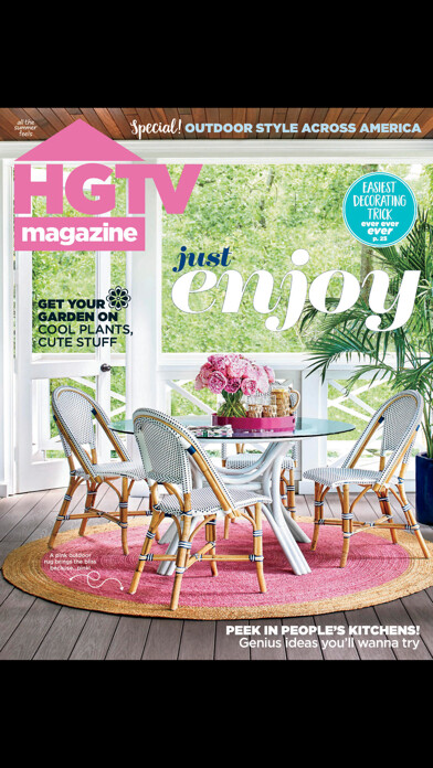 Emulate iPhone app HGTV Magazine US using MyAndroid