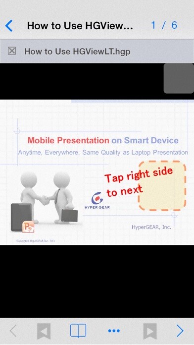 Emulate iPhone app HGViewLT Mobile Presenter using MyAndroid Emulate iPhone app HGViewLT Mobile Presenter using MyAndroid
