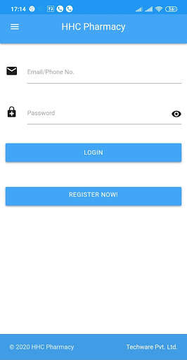 Run android online APK HHC Online Pharmacy from MyAndroid or emulate HHC Online Pharmacy using MyAndroid