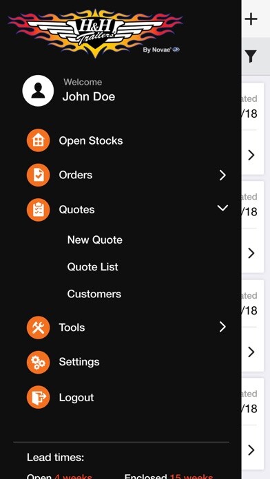 Emulate iPhone app H&H Dealer Portal using MyAndroid