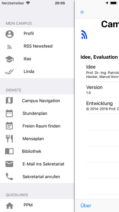 Emulate iPhone app HHN CampusApp using MyAndroid Emulate iPhone app HHN CampusApp using MyAndroid