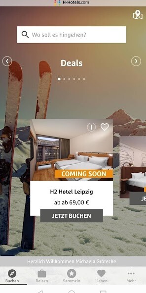 Emulate iPhone app H-Hotels.com using MyAndroid Emulate iPhone app H-Hotels.com using MyAndroid