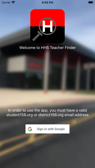 Emulate iPhone app HHS Teacher Finder using MyAndroid Emulate iPhone app HHS Teacher Finder using MyAndroid