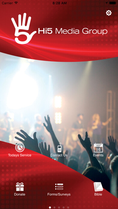 Emulate iPhone app Hi5 Church App using MyAndroid