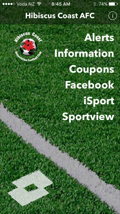 Emulate iPhone app Hibiscus Coast AFC using MyAndroid