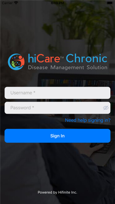 Emulate iPhone app hiCare Chronic using MyAndroid Emulate iPhone app hiCare Chronic using MyAndroid