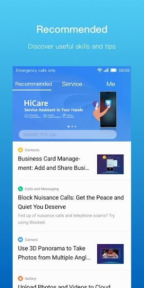 Run android online APK HiCare from MyAndroid or emulate HiCare using MyAndroid