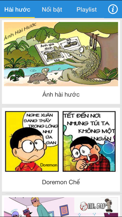 Emulate iPhone app Hài Chuối - Hai Viet  & Video clip hài cho Youtube using MyAndroid