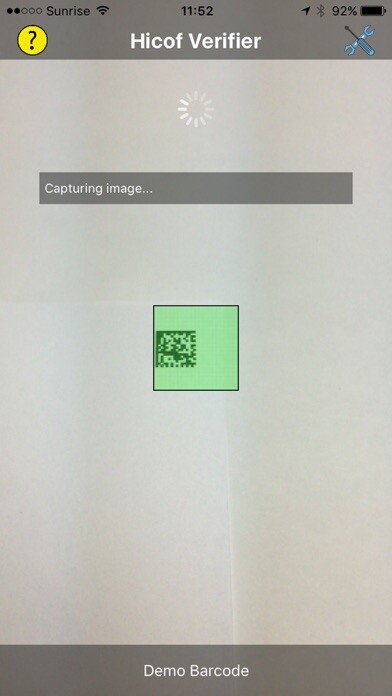 Emulate iPhone app Hicof Verifier Application using MyAndroid Emulate iPhone app Hicof Verifier Application using MyAndroid