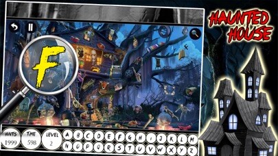 Emulate iPhone app Hidden Alphabets:Haunted House using MyAndroid