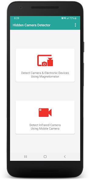 Run android online APK Hidden Camera Detector: Bug Fi from MyAndroid or emulate Hidden Camera Detector: Bug Fi using MyAndroid