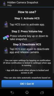 Emulate Android APK Hidden Camera Snapshot Emulate Android APK Hidden Camera Snapshot