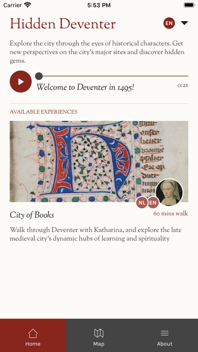 Emulate iPhone app Hidden Deventer using MyAndroid