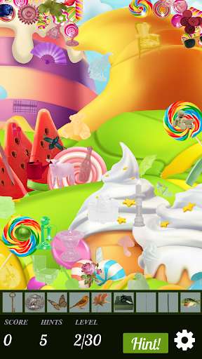 Run android online APK Hidden Object Free - Candy Kingdom from MyAndroid or emulate Hidden Object Free - Candy Kingdom using MyAndroid