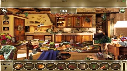 Emulate iPhone app Hidden Object Messy Restaurant using MyAndroid