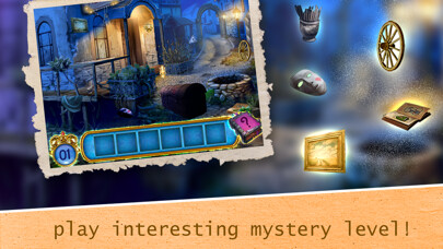 Emulate iPhone app Hidden Object Mystery House using MyAndroid