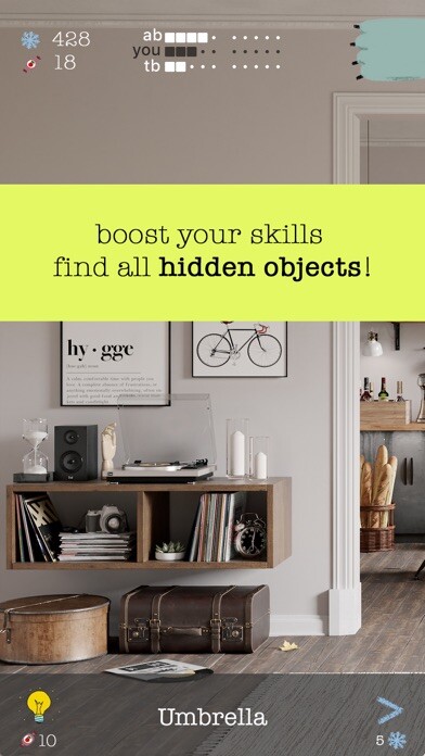 Emulate iPhone app Hidden Objects Challenge using MyAndroid