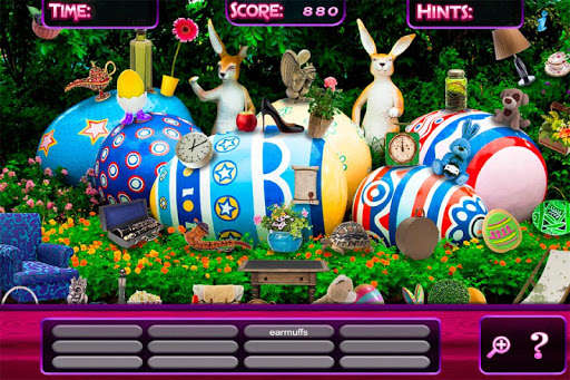 Emulate Android APK Hidden Objects Easter Spring - Garden Object Game