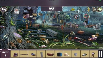Emulate iPhone app Hidden Objects:Murder Scene using MyAndroid