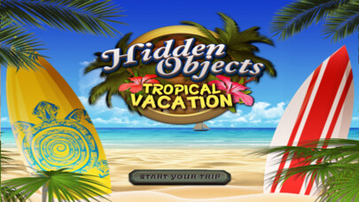 Emulate iPhone app Hidden Objects - Vacation using MyAndroid