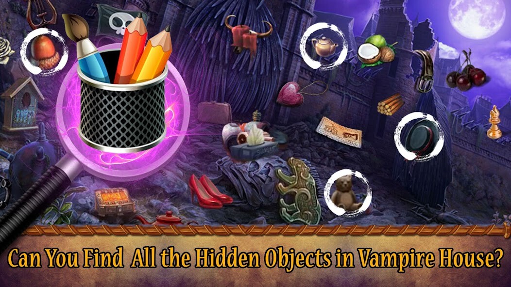 Run android online APK Hidden Object : Vampire from MyAndroid or emulate Hidden Object : Vampire using MyAndroid