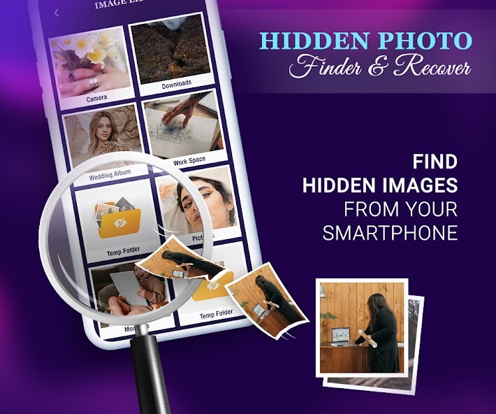 Run android online APK Hidden Photo Finder  Recover from MyAndroid or emulate Hidden Photo Finder  Recover using MyAndroid