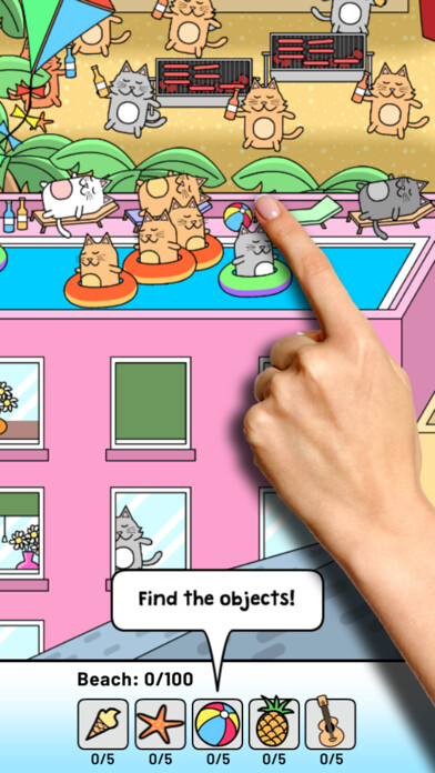 Emulate iPhone app Hidden Things! Scavenger Hunt using MyAndroid