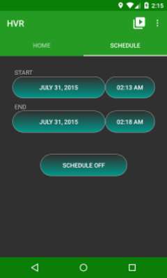 Emulate Android APK Hidden Video Recorder (HVR)