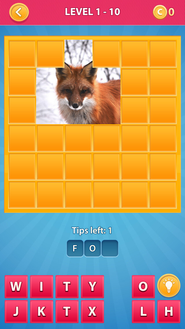Emulate iPhone app Hidden Words - trivia quiz and word game to guess words on images hidden by mosaic using MyAndroid Emulate iPhone app Hidden Words - trivia quiz and word game to guess words on images hidden by mosaic using MyAndroid