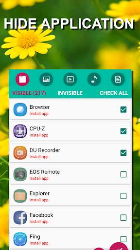 Emulate Android APK Hide application - Hide app - Hide icon