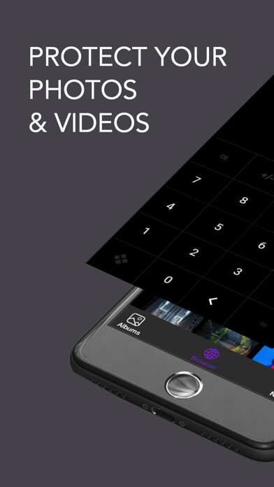 Emulate iPhone app Hide Apps ® Secret Photo Album using MyAndroid