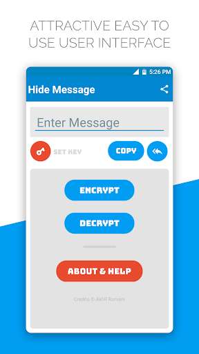 Run android online APK Hide Message: Private Encryption App from MyAndroid or emulate Hide Message: Private Encryption App using MyAndroid Run android online APK Hide Message: Private Encryption App from MyAndroid or emulate Hide Message: Private Encryption App using MyAndroid