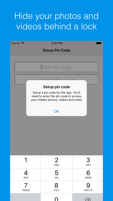 Emulate iPhone app Hide Photos Video -Hide it Pro using MyAndroid Emulate iPhone app Hide Photos Video -Hide it Pro using MyAndroid