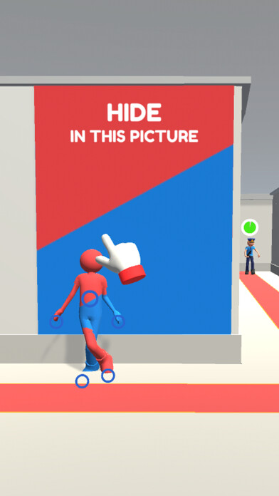 Emulate iPhone app Hide the Robber using MyAndroid