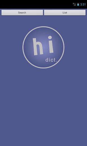 Run android online APK hi dict. from MyAndroid or emulate hi dict. using MyAndroid