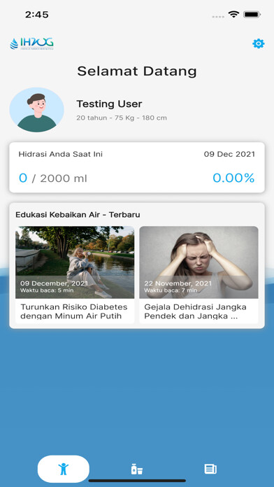 Emulate iPhone app Hidrasiku using MyAndroid Emulate iPhone app Hidrasiku using MyAndroid